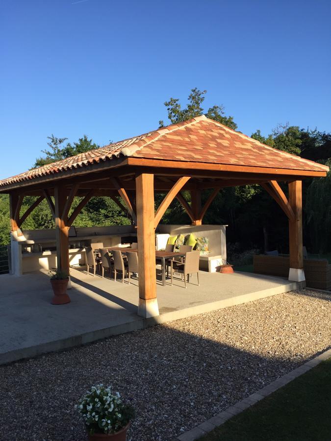 La Girarde Bed and Breakfast Saint-Quentin-de-Caplong Eksteriør billede